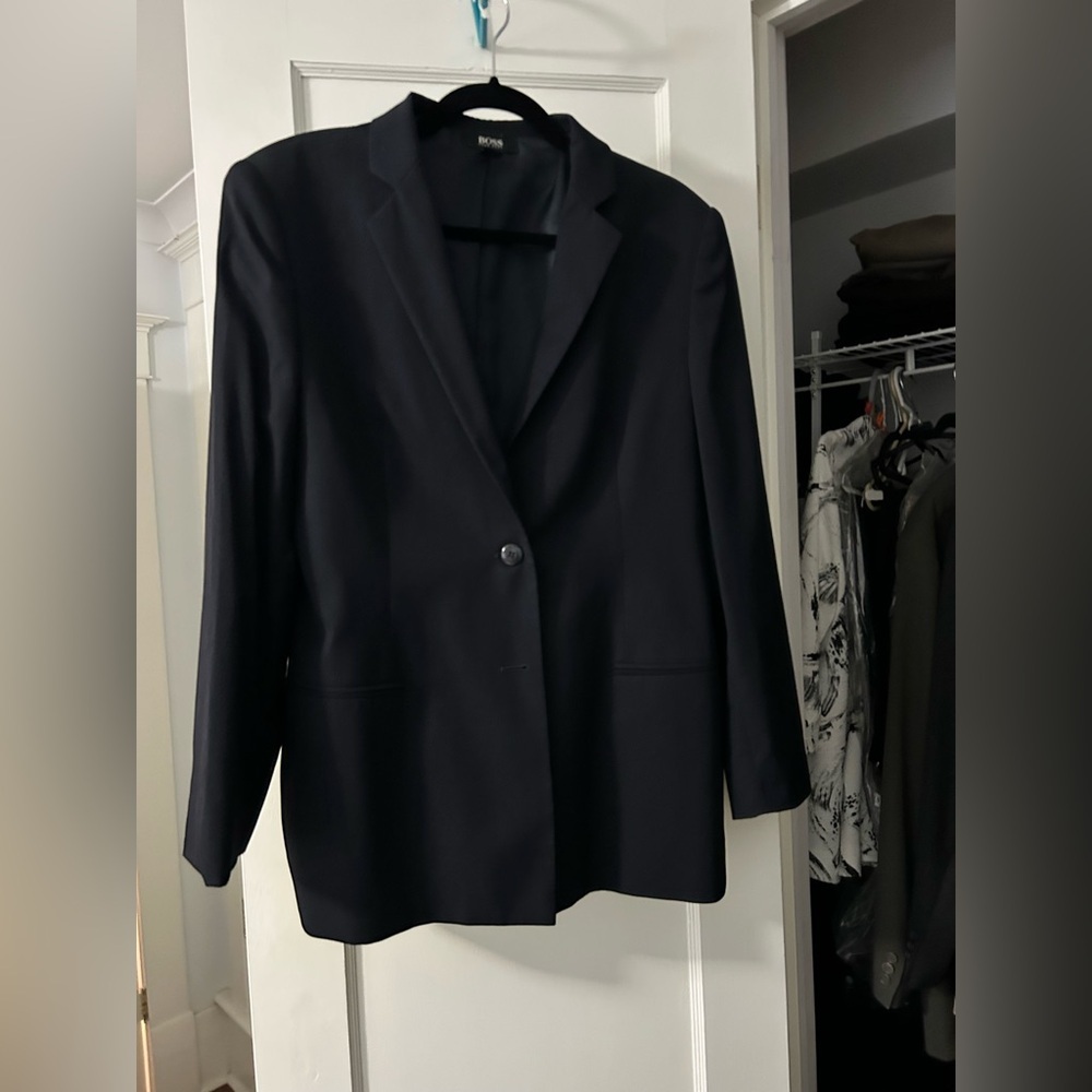Women’s Boss Navy Blue blazer